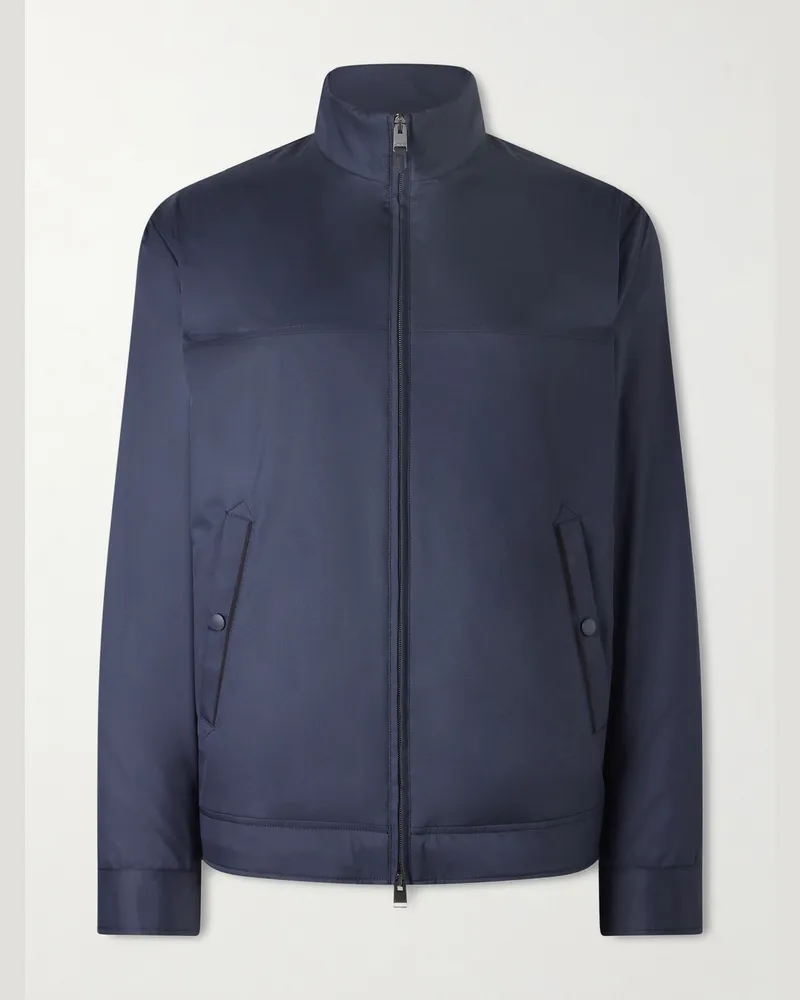 Canali Shell Jacket Blue