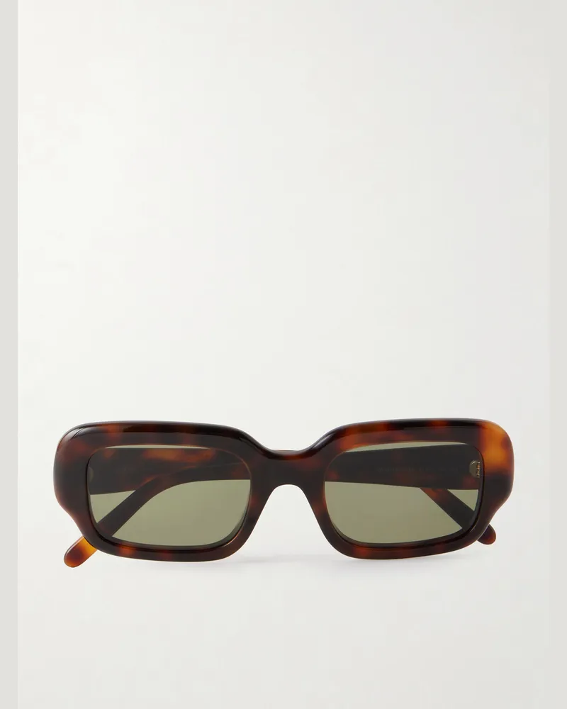 Loewe Havana Square-Frame Acetate Sunglasses Tortoiseshell