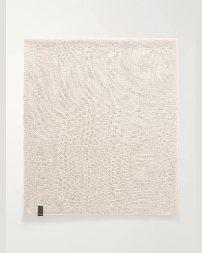 Slowear Zanone Cashmere Scarf Neutrals