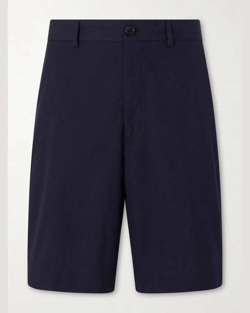 Slowear Shorts aus Baumwoll-Ripstop Blau