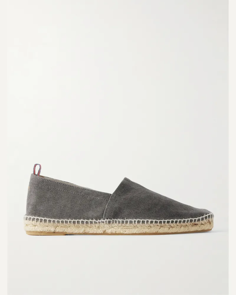 Castañer Pablo Espadrilles aus Canvas Grau
