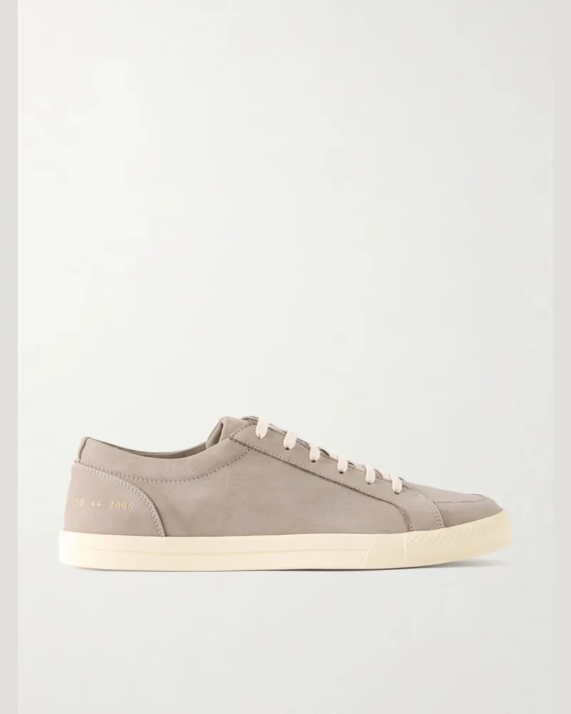 Common Projects Premium Skate Nubuck Sneakers Brown