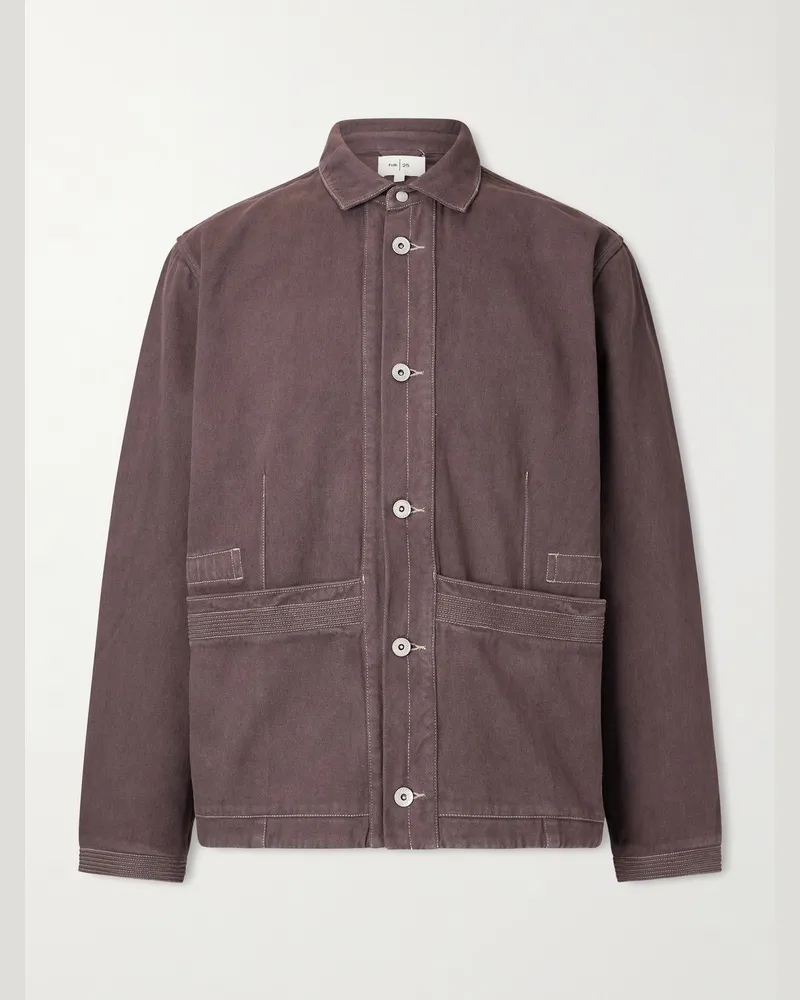 Folk Anniversary Jeansjacke Braun