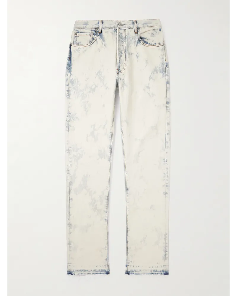 GALLERY DEPT. Surf Side gerade geschnittene Jeans in Distressed-Optik Blau