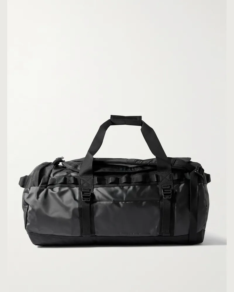 The North Face Base Camp mittelgroße Bowling-Tasche aus recyceltem Shell mit Logoprint Schwarz