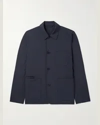 Paul Smith Jacke aus recyceltem Shell Blau