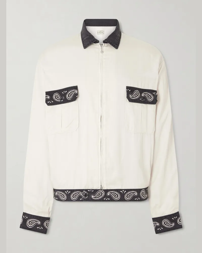 KAPITAL Rayon Twill jacket Neutrals