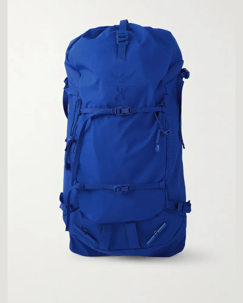 Houdini Osprey Allt 30L Ski-Rucksack aus recyceltem Material Blau