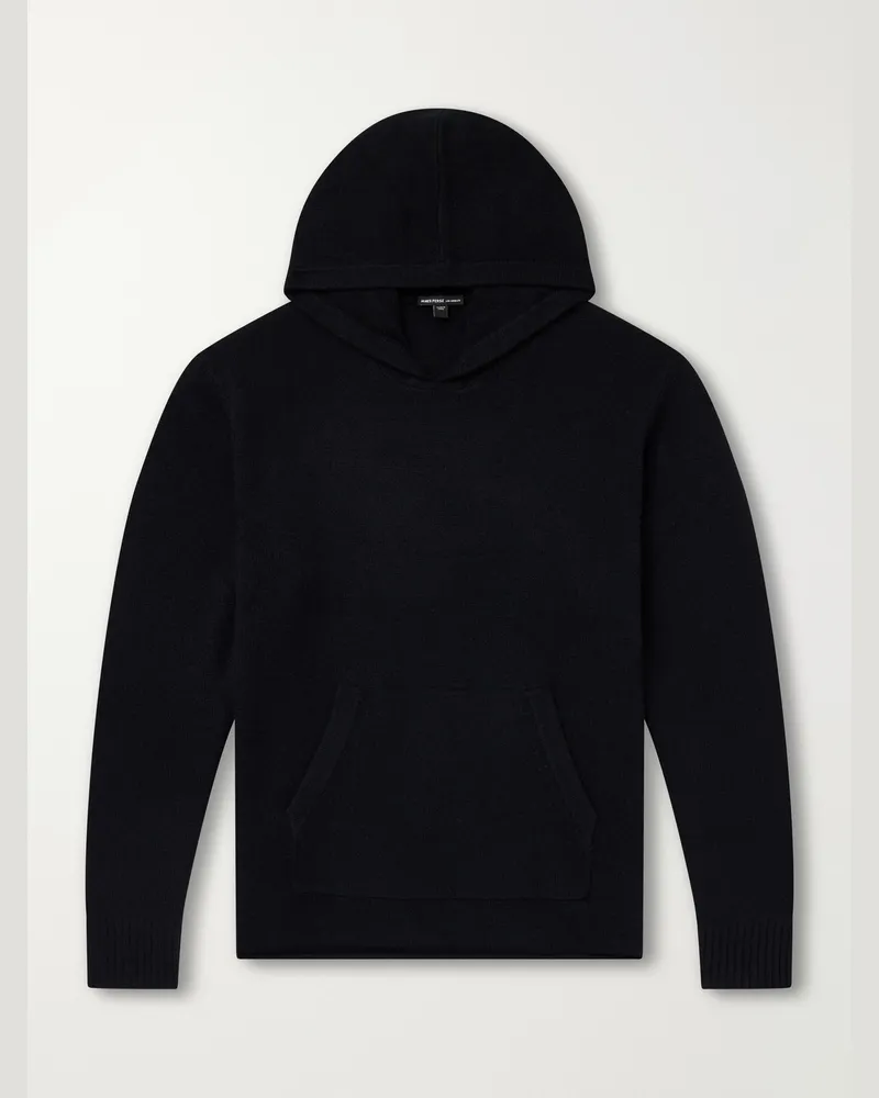 James Perse Cashmere Hoodie Black