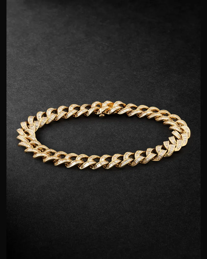 SHAY Armband aus 18 Karat Gold mit Diamanten Gold