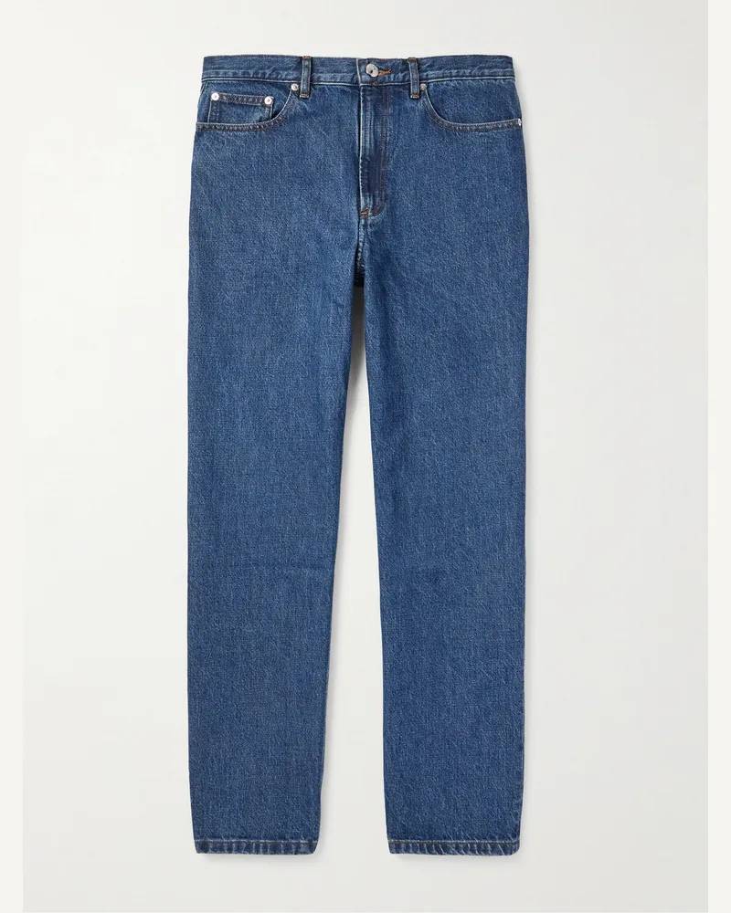 A.P.C. Martin gerade geschnittene Jeans aus Bio-Denim Blau