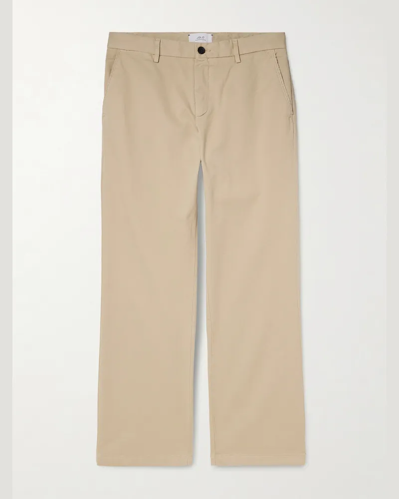 MR P. Gerade geschnittene Chino aus einer Biobaumwollmischung Neutral