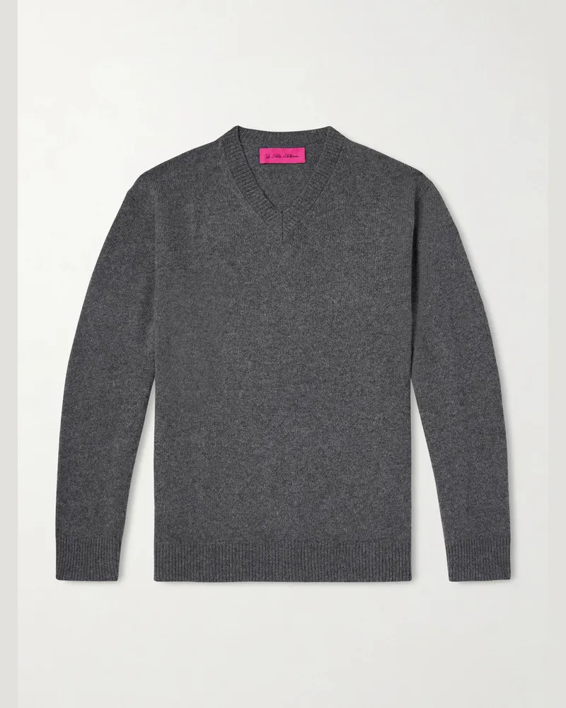The Elder Statesman Statesman Cashmere Sweater Gray