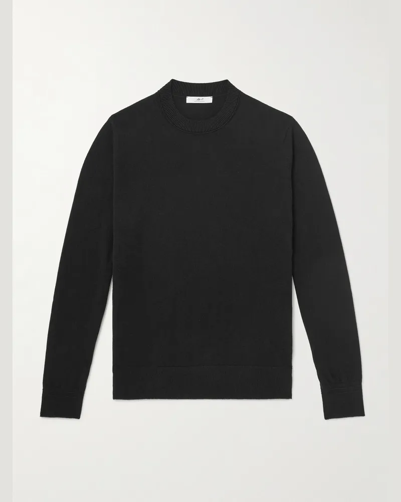 MR P. Curtis Cashmere Sweater Black