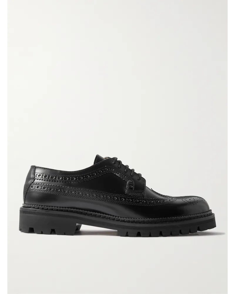 MR P. Jacques Brogues aus Leder Schwarz