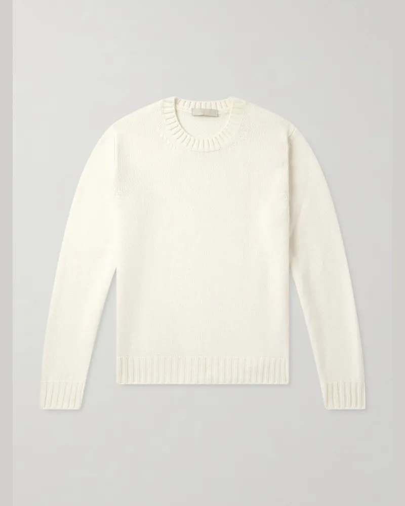 SAMAN AMEL Gio Pullover aus Kaschmir Neutral