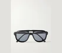 Leonard Aviator-Style Acetate Sunglasses