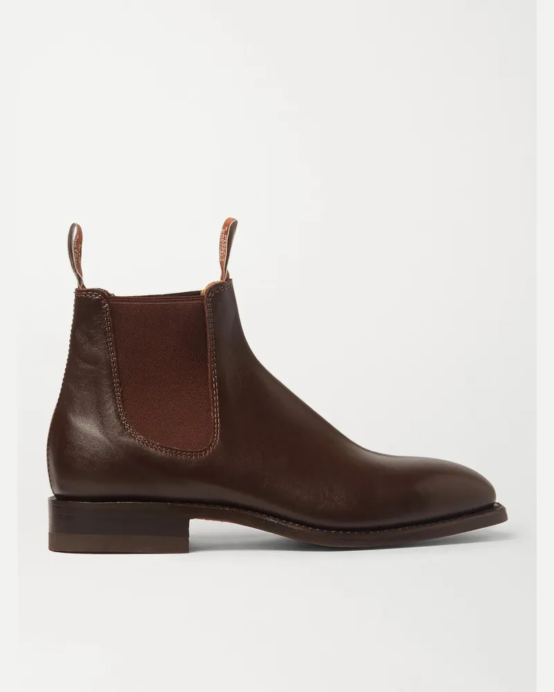 R.M.Williams Classic Craftsman Leather Chelsea Boots Brown