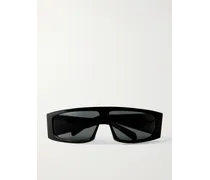 Sonnenbrille mit D-Rahmen aus Azetat