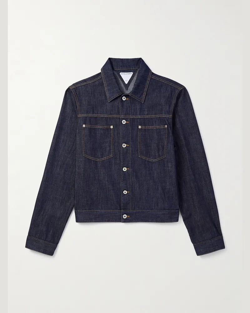 Bottega Veneta Denim Jacket Blue