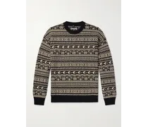 Grateful Dead Pullover aus Baumwolle mit Intarsienmuster