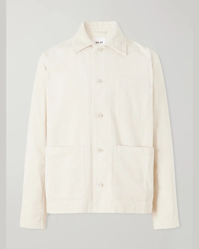 NN 07 Morgan 50004 Organic Cotton-Corduroy Jacket Neutrals