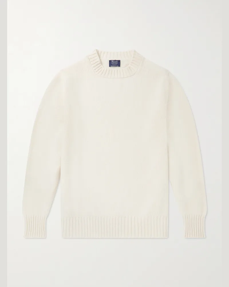 William Lockie Wool Sweater Neutrals