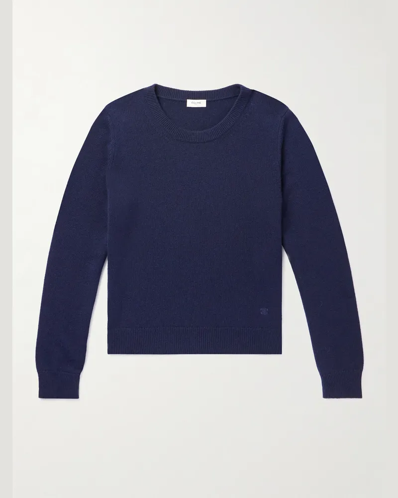 Celine Pullover aus Kaschmir Blau
