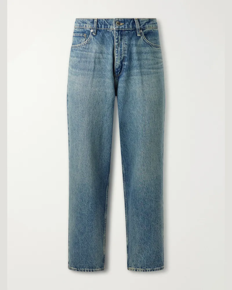 Rag & Bone RB Baggy Wide-Leg Jeans Blue
