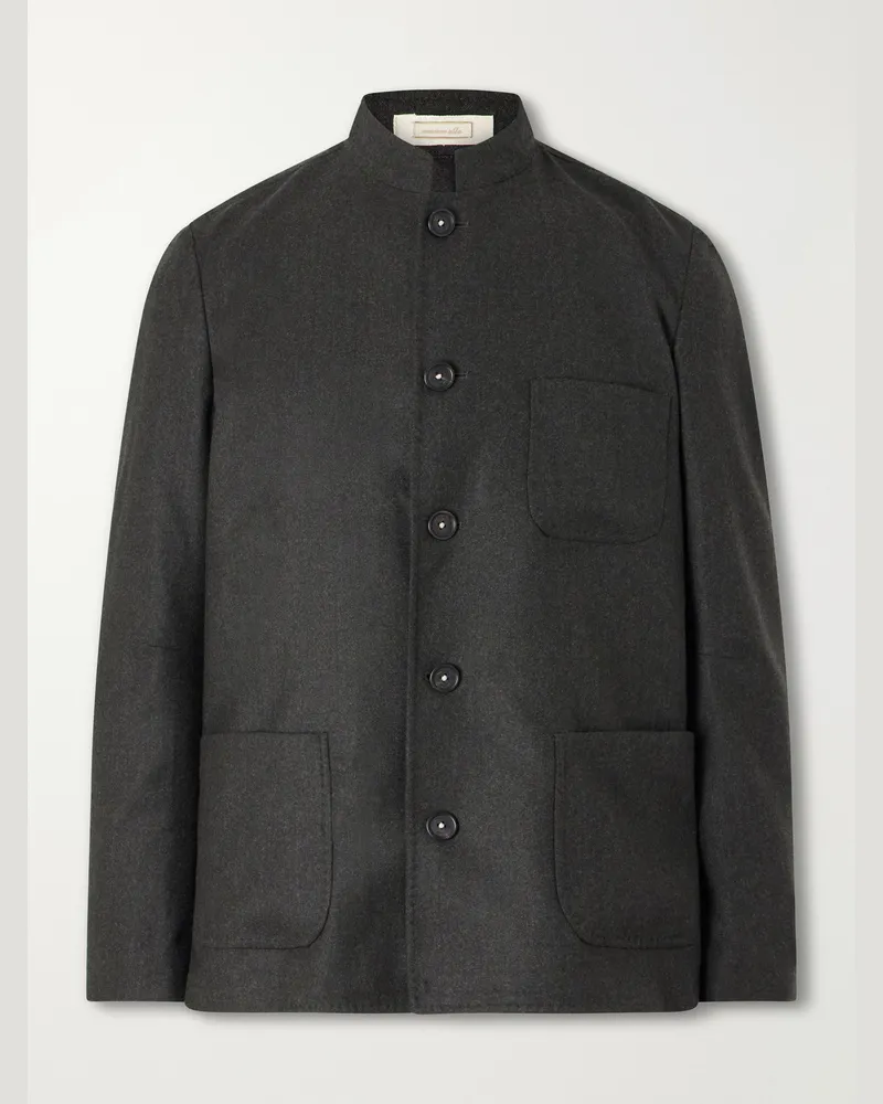 Massimo Alba Bali Virgin Wool Suit Jacket Green