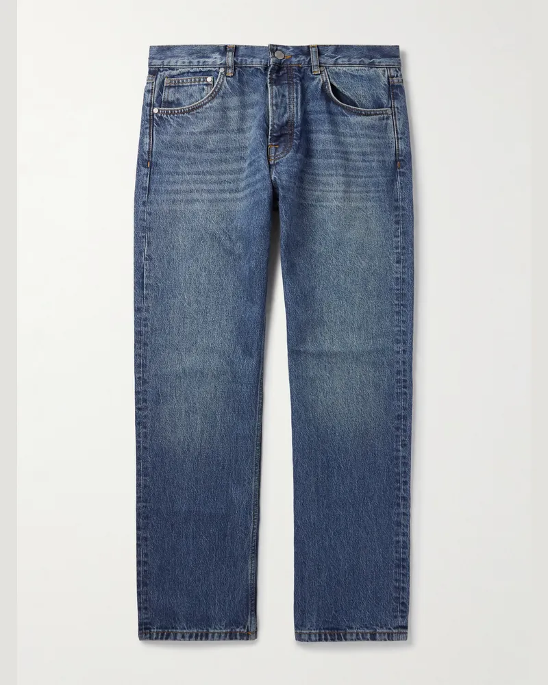 NN 07 Sonny 1847 gerade geschnittene Jeans Blau