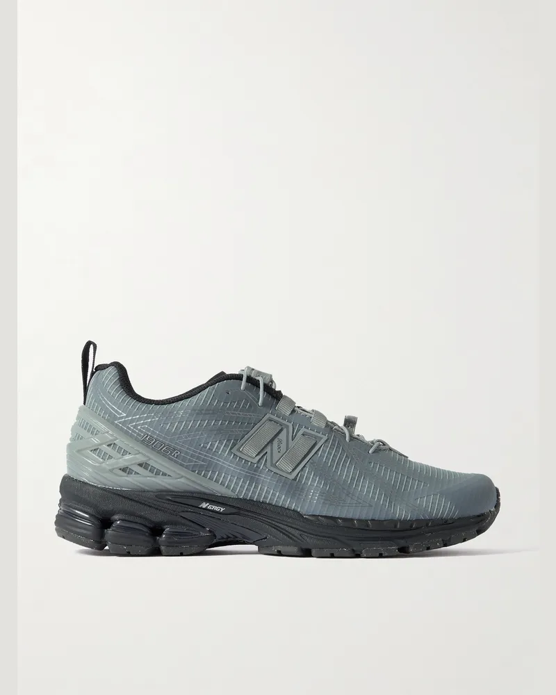 New Balance 1906 Sneakers aus Ripstop mit Gummibesatz Grau