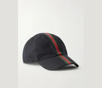 Antonine Webbing-Trimmed Cotton-Blend Twill Baseball Cap