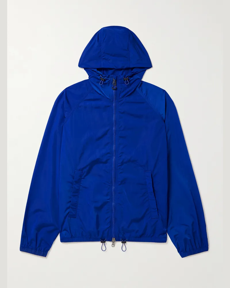 Arket Rueben Kapuzenjacke aus ECONYL Blau