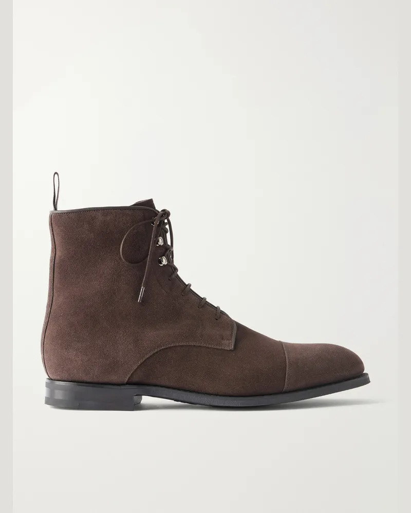 Church's Edworth 2.0 Suede Lace-Up Boots Brown