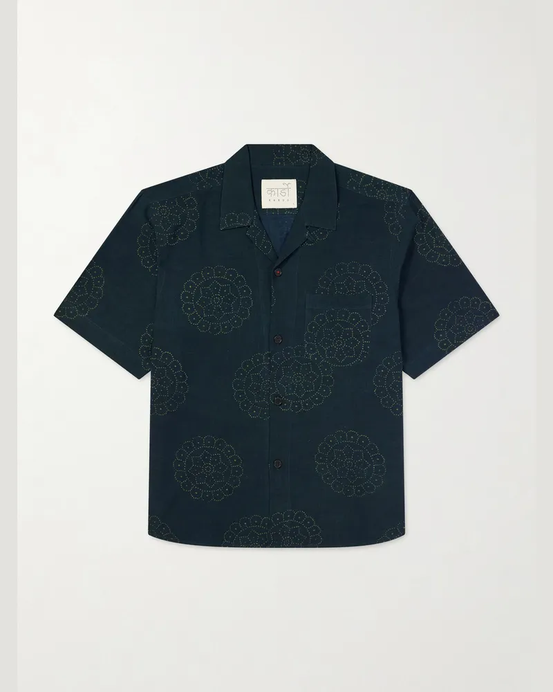 KARDO Ronen Cotton Shirt Blue