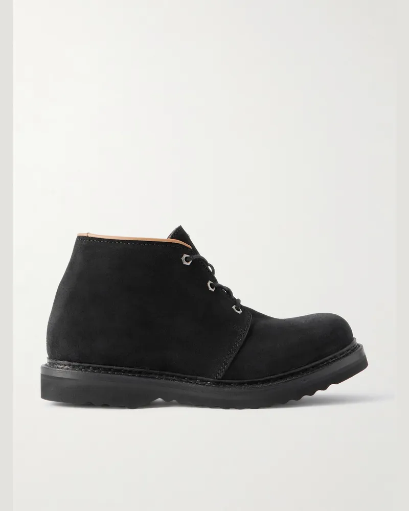 Our Legacy Suede Chukka Boots Black