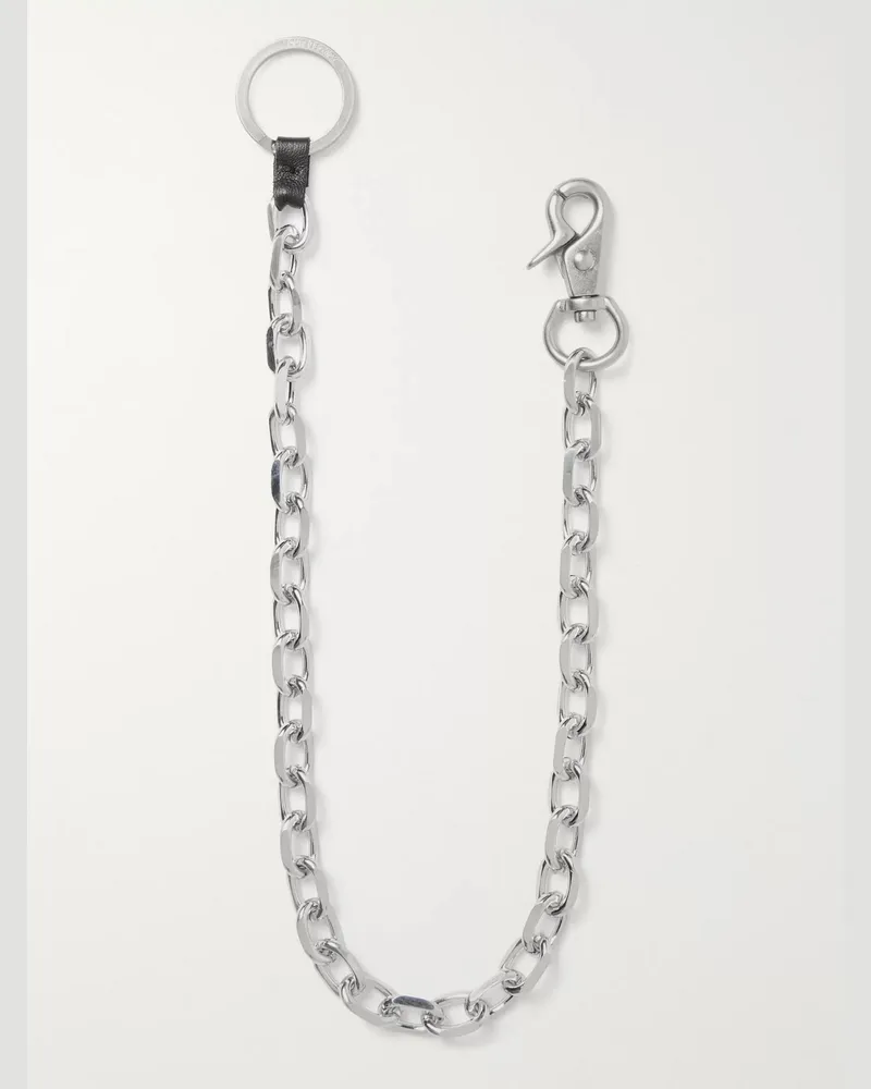 Our Legacy Ladon Metal Wallet Chain Silver