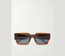 Square-Frame Acetate Sunglasses