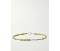 Cherish Armband mit Zierperlen aus Jade und Details aus Sterlingsilber