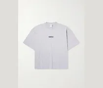 Nerd Embroidered Cotton-Jersey T-Shirt