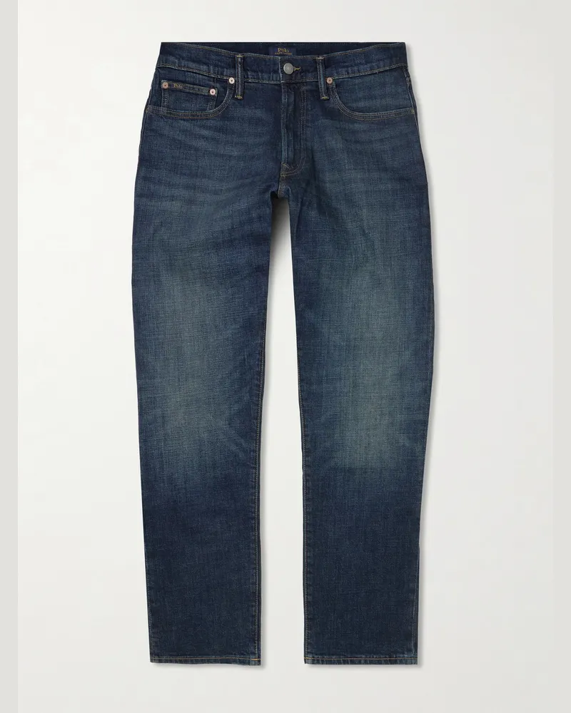 Ralph Lauren Hampton Straight-Leg Jeans Blue