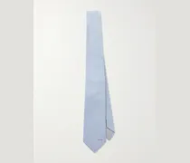 7cm Logo-Jacquard Cotton and Silk-Blend Tie