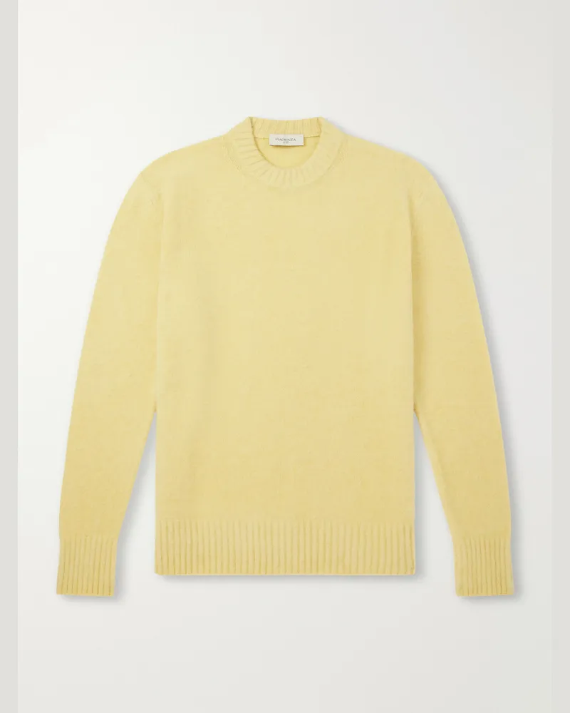 PIACENZA 1733 Virgin Wool Sweater Yellow