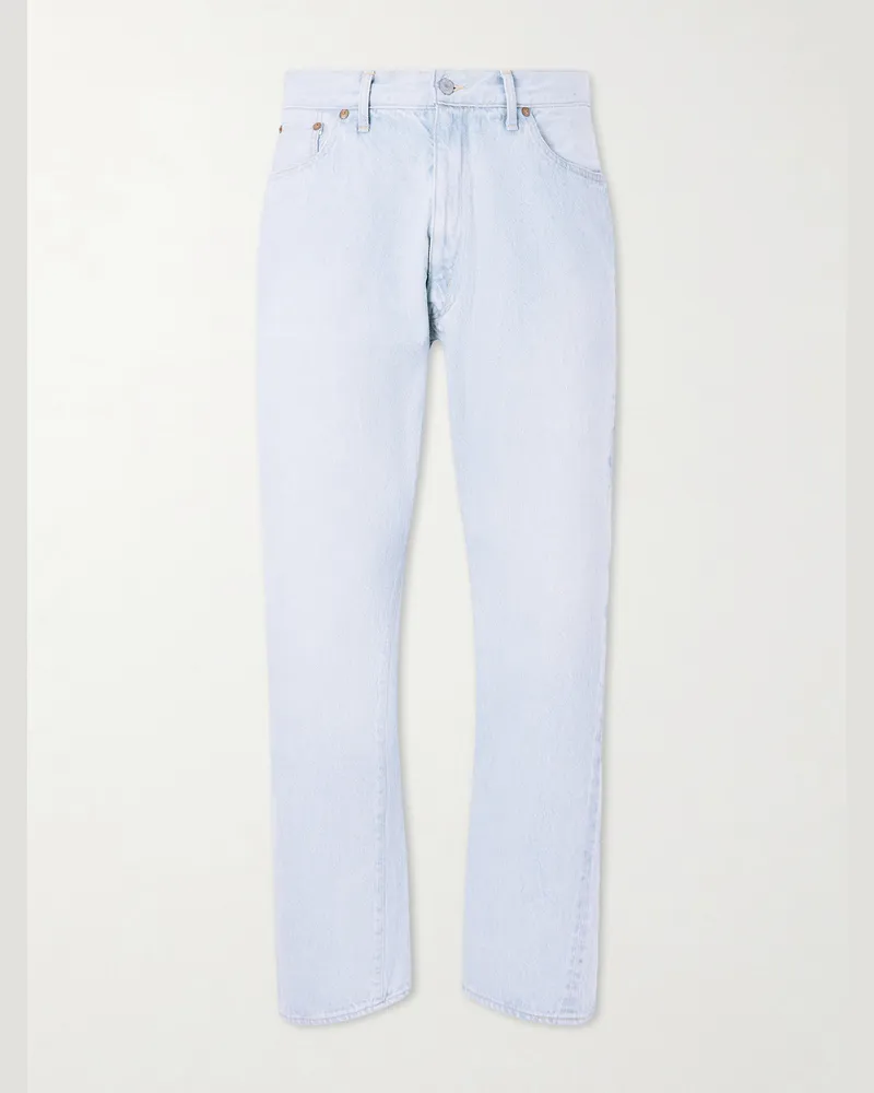 Kaptain Sunshine Straight-Leg Jeans Blue