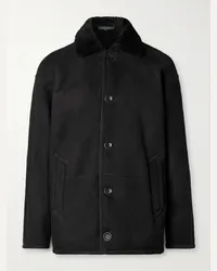 Rag & Bone Henderson Jacke aus Shearling Schwarz