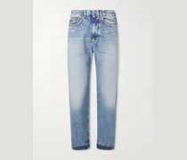 Embellished Straight-Leg Jeans