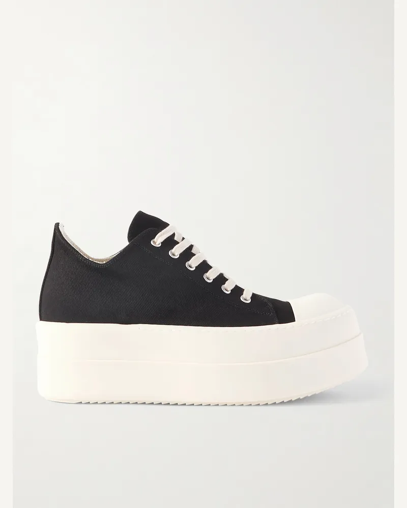 DRKSHDW by Rick Owens DRKSHDW Sneakers aus Denim Schwarz