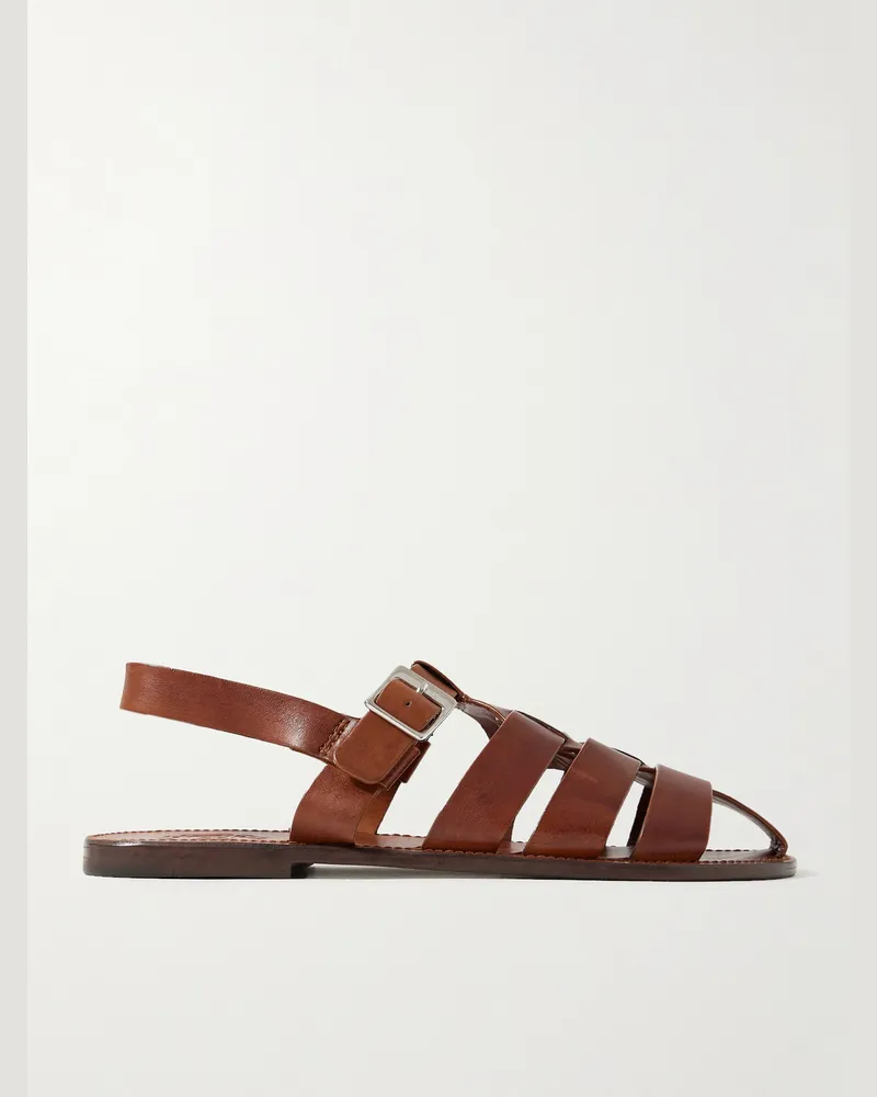Grenson  Quincy Fischersandalen aus Leder Braun