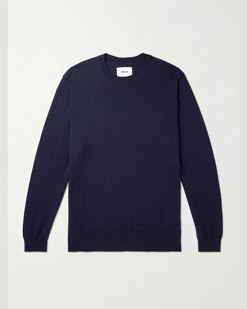 NN 07 Ted 6605 Wool Sweater Blue